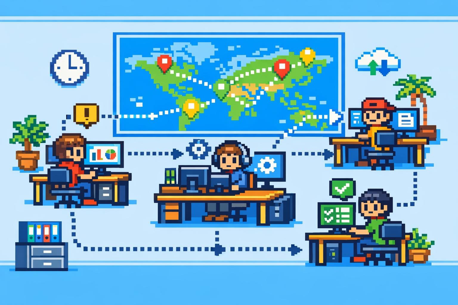 Best Practices for Automating Offshore Team Monitoring