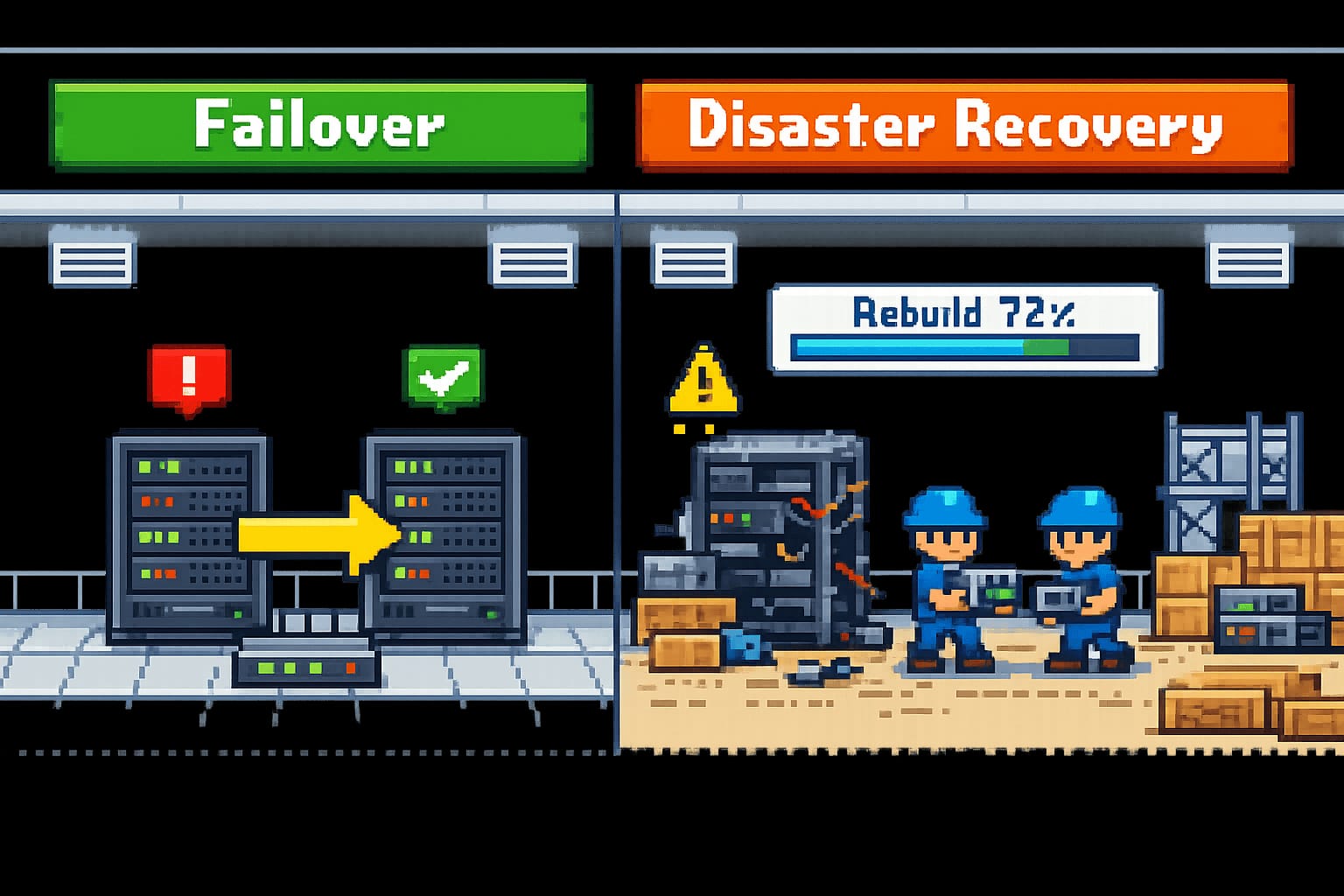 Failover vs. Disaster Recovery: Key Differences