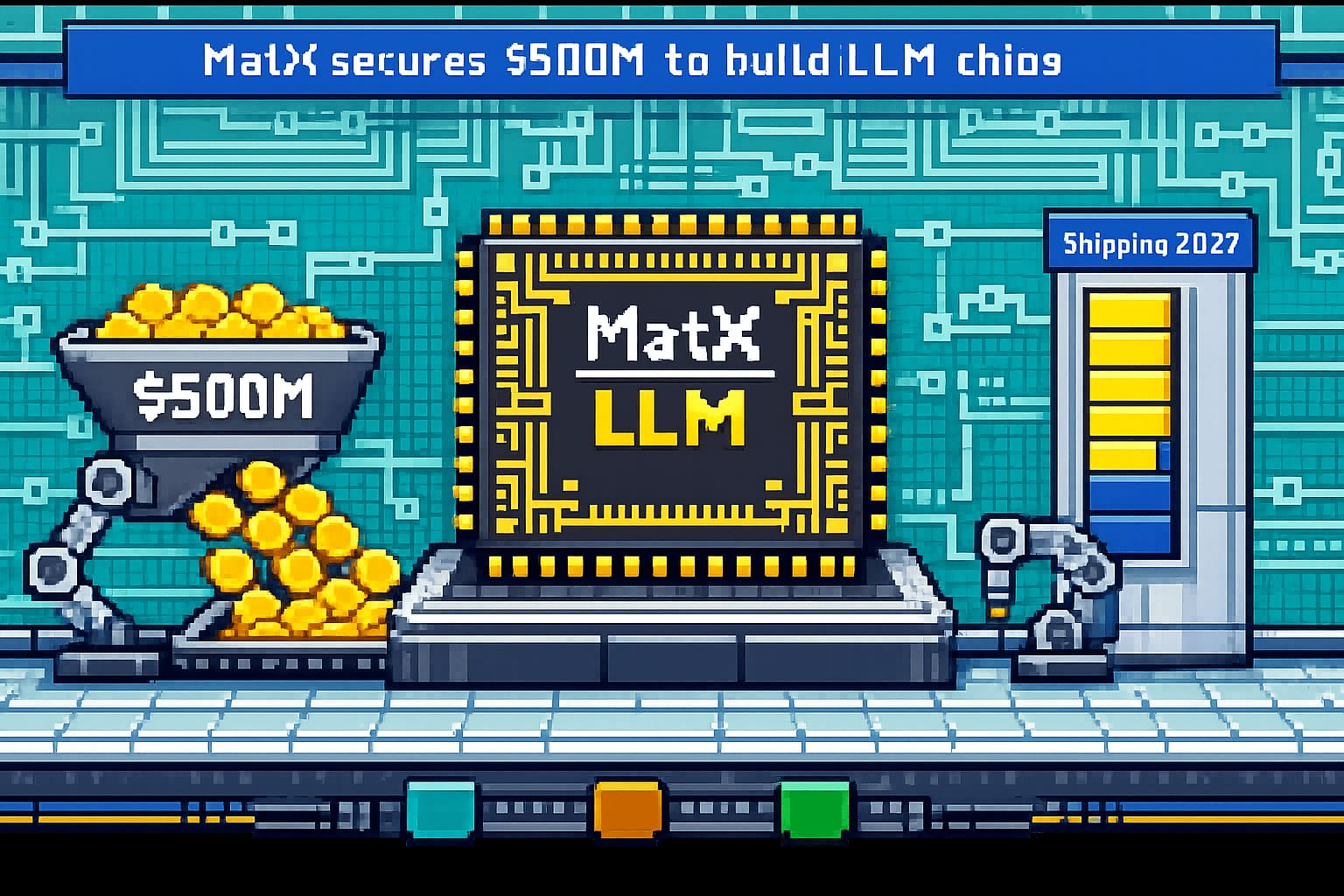 MatX Secures $500M to Develop LLM-Optimized AI Chips